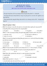 Đề thi giữa kì 2 Sinh 10 Cánh diều - Đề số 2